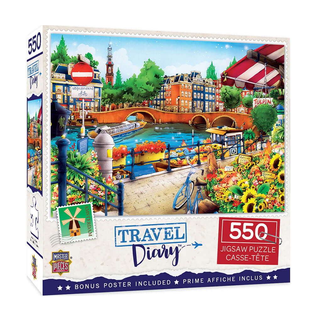 MP Diário de viagem Puzzle (550pcs)