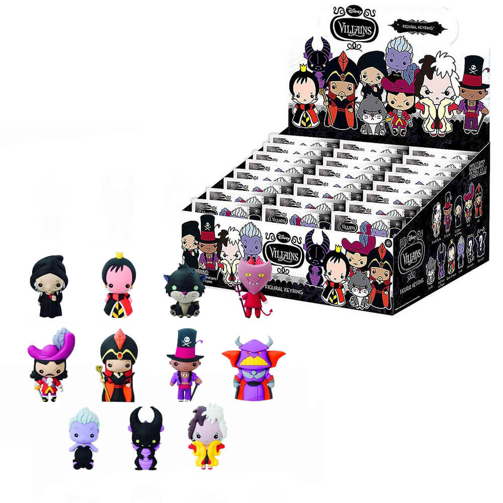 Schlüsselanhänger 3D Blind Bag Disney (24 Stück)