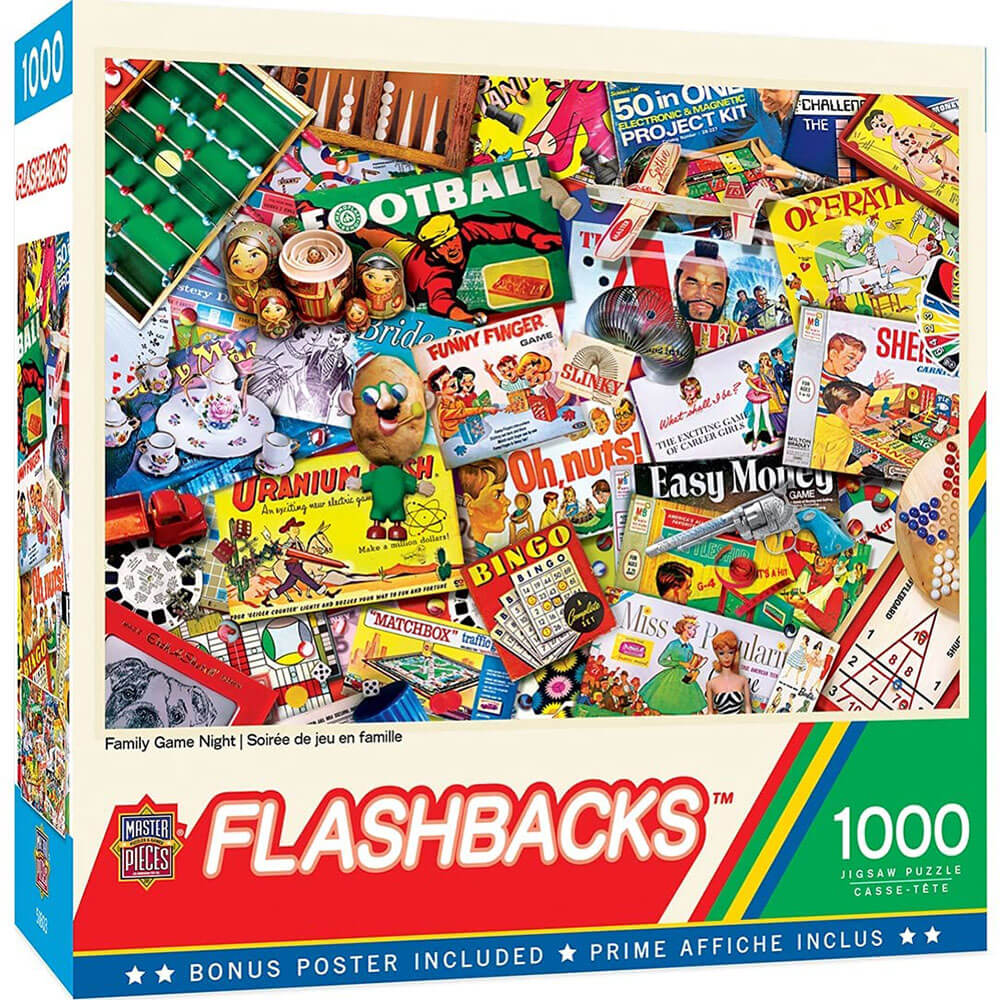 Masterpieces flashbacks 1000pc puslespil