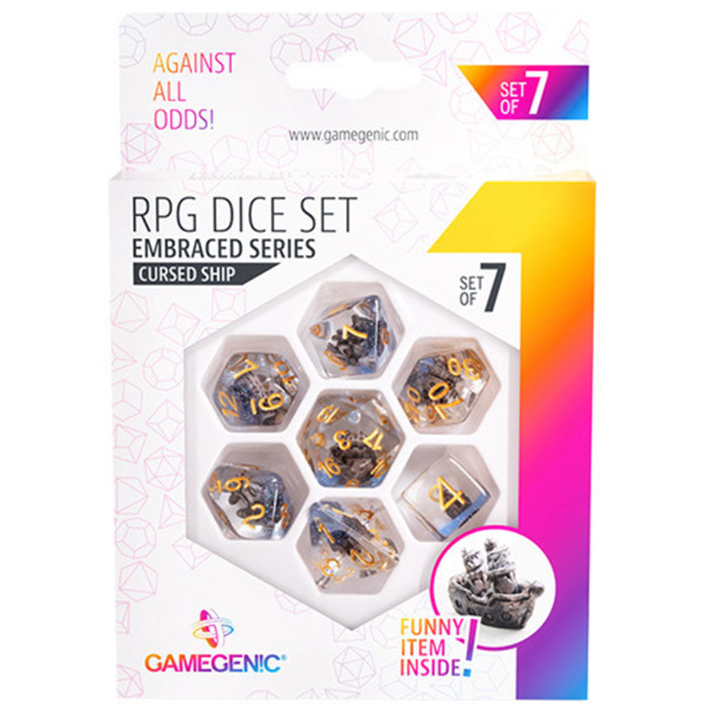 GameGenic Embraced Series RPG Dice Set 7pcs