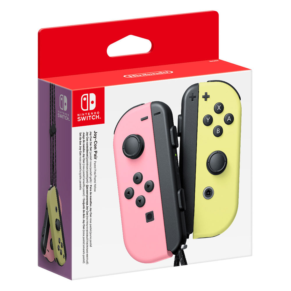 Contrôleur de paires de couleurs pastel swi joy-con