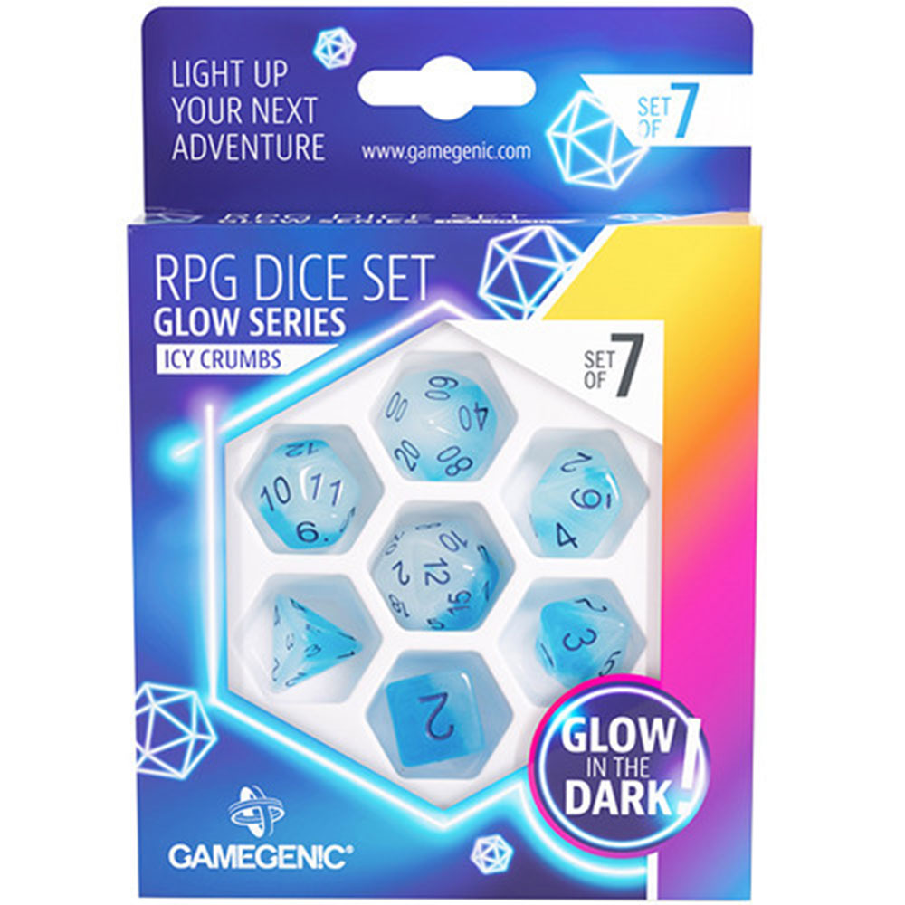 Conjunto de dados da série GameGenic GLOW RPG 7pcs