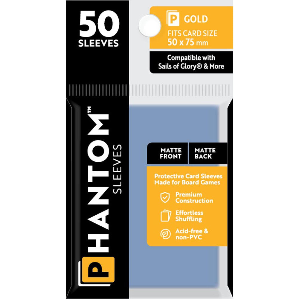 Gouden Phantom Sheeves 50 st (50x75mm)