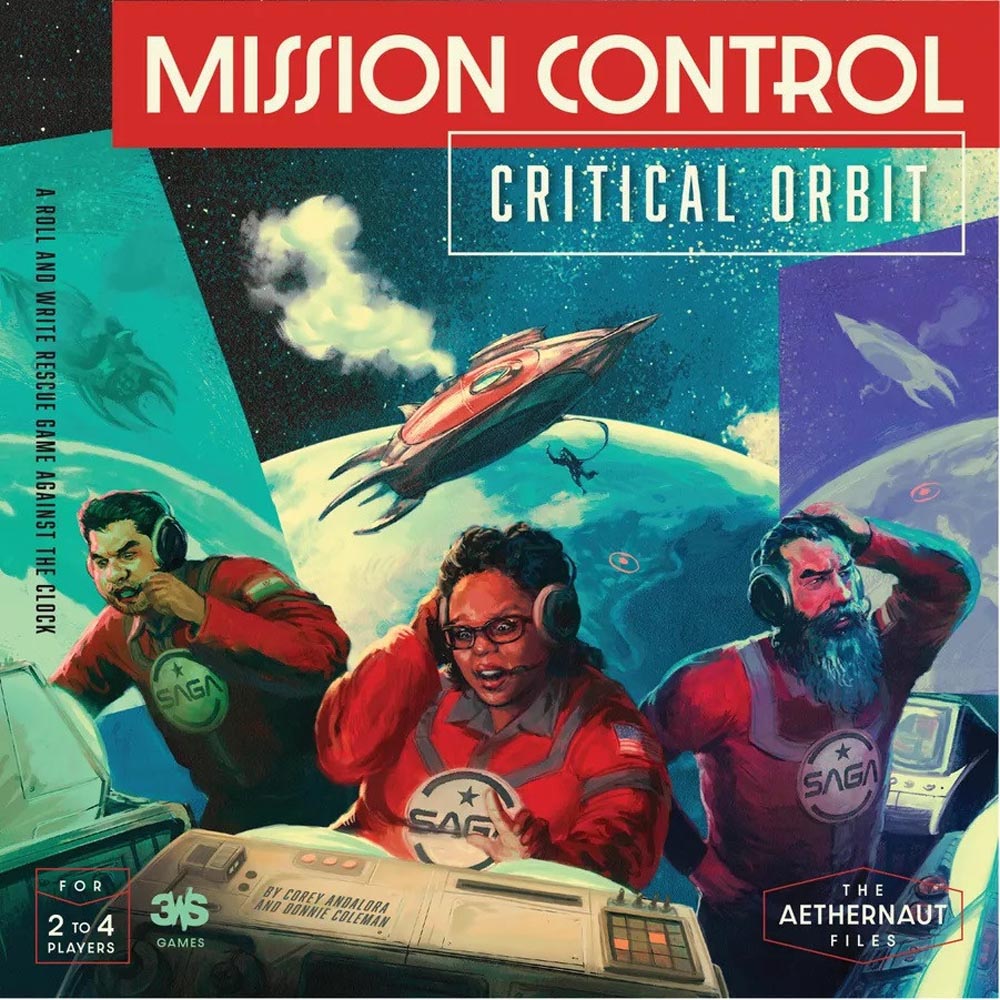 Mission Control Critical Orbit Board Game