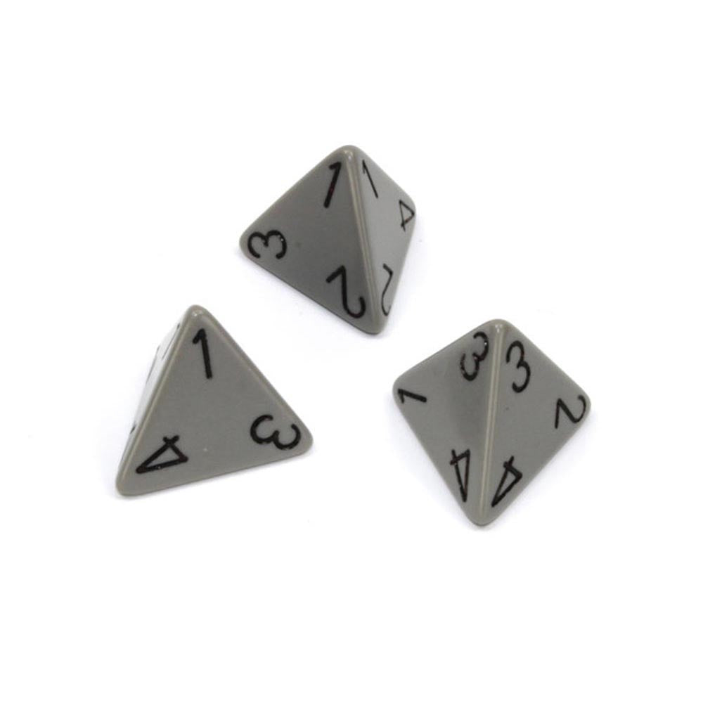 Chessex uigennemsigtig D4 polyhedral terninger