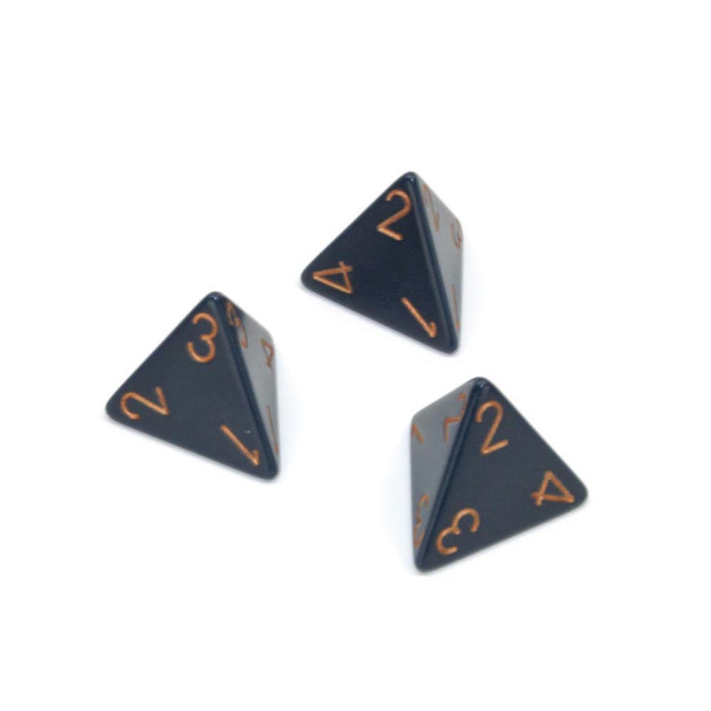 Chessex Opaque D4 Polyhedral Dice