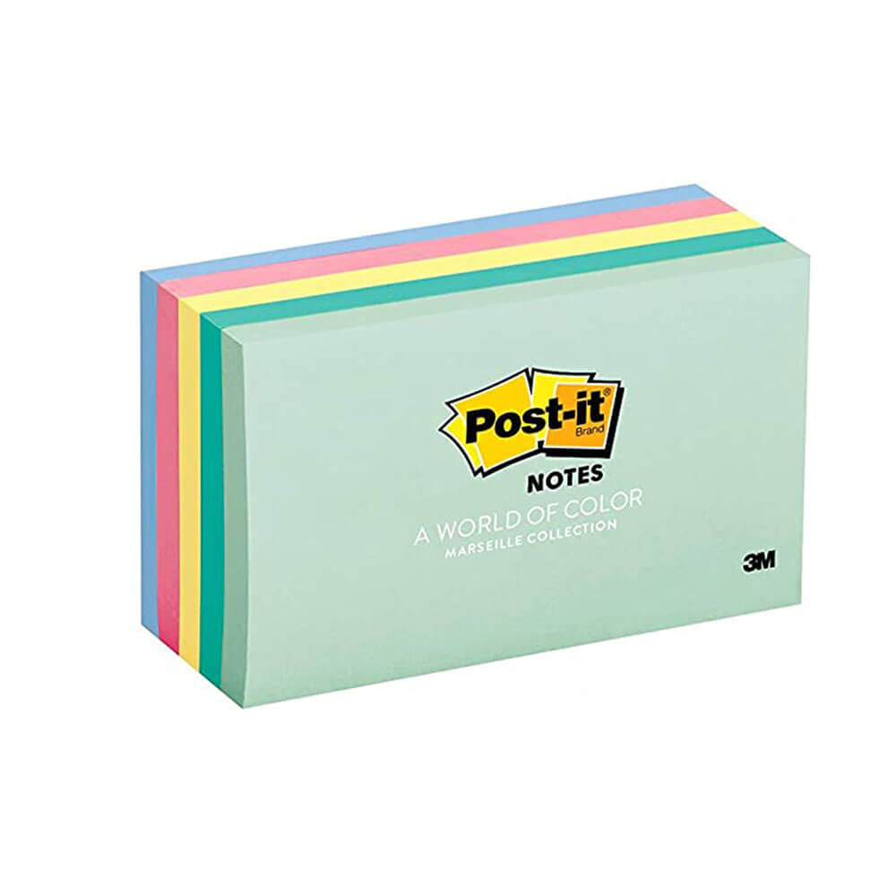 Notas post-it 73x123mm variado (5pk)