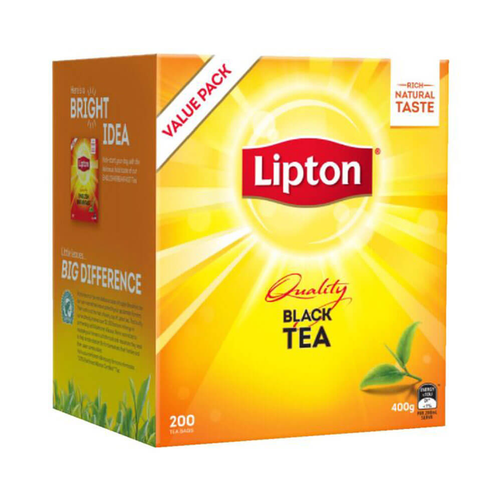 Bolsas de té de Lipton (negro)