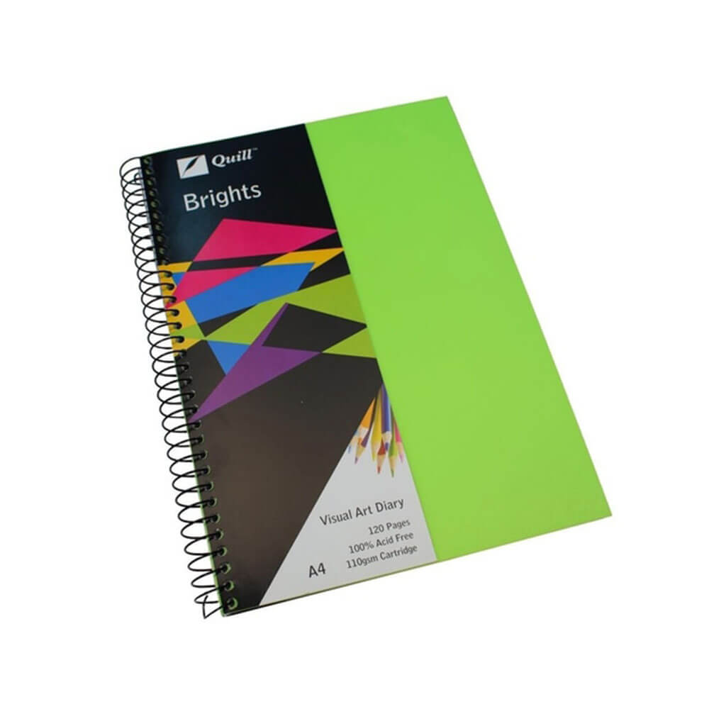 Quill Brights Visual Art Diary A3 (60 foglie)