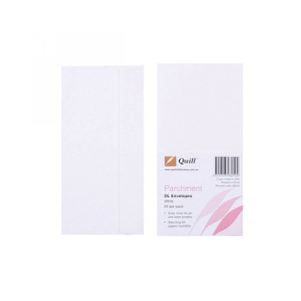 Quill parchemin Enveloppe DL (25pk)