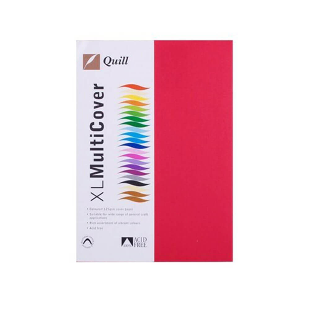 Quill Cover Paper A4 125GSM (250pk)