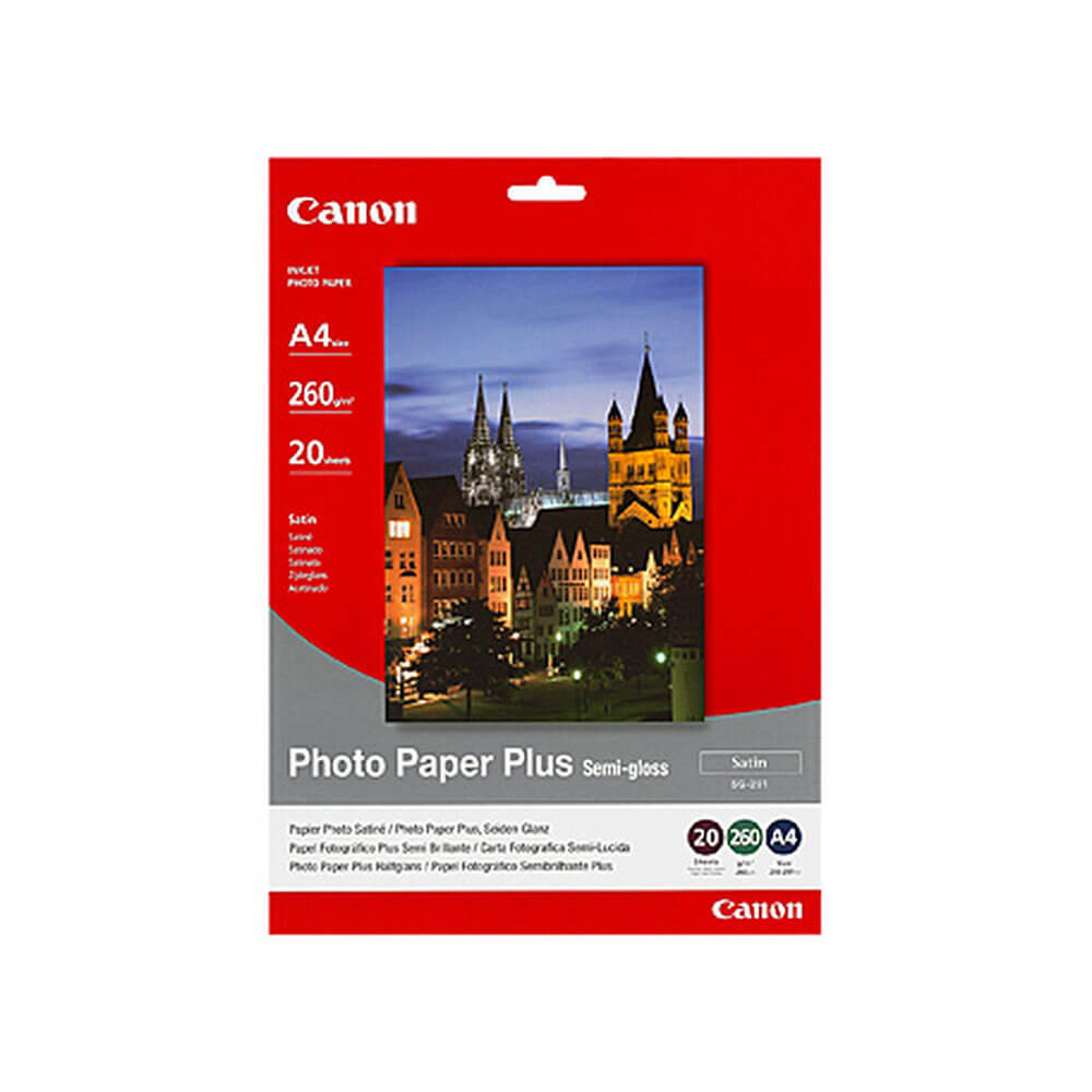 Canon Semi Gloss Paper Paper 260GSM 20pk