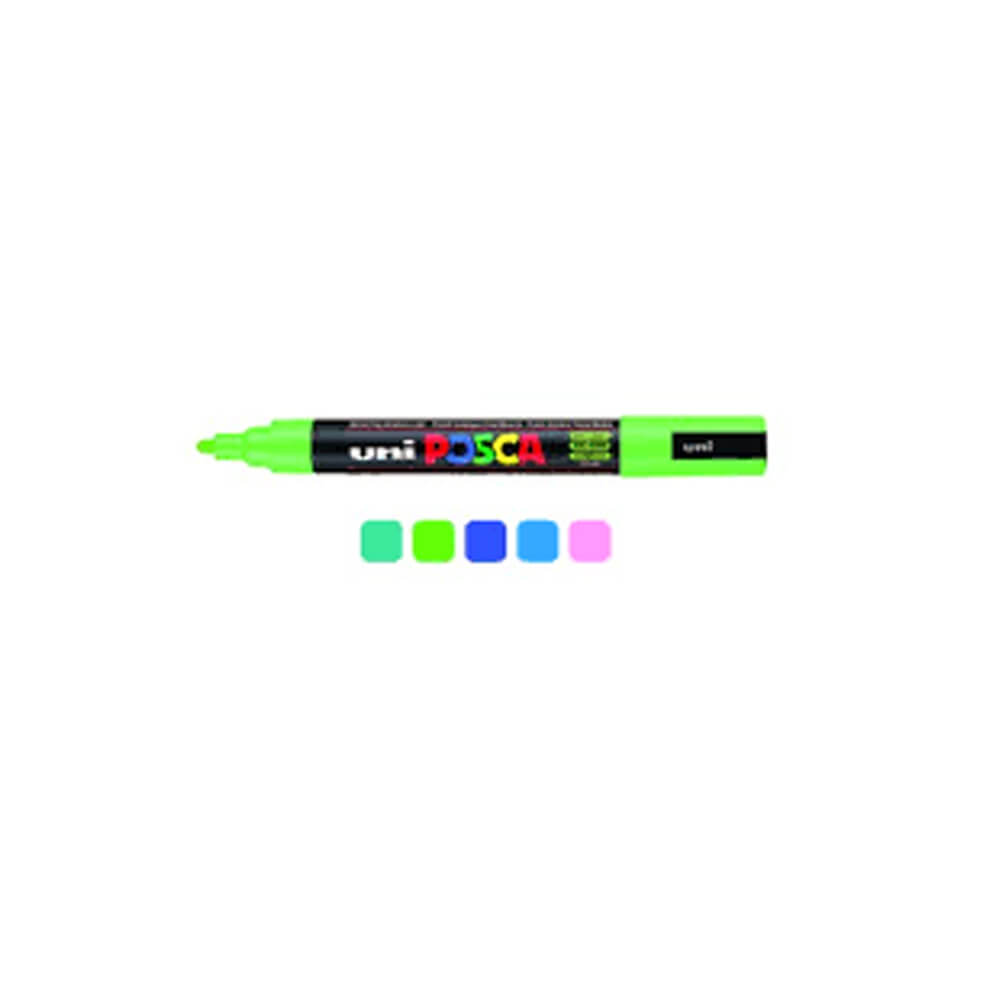 Marqueurs de pointe de la balle Uni Posca (12pk)