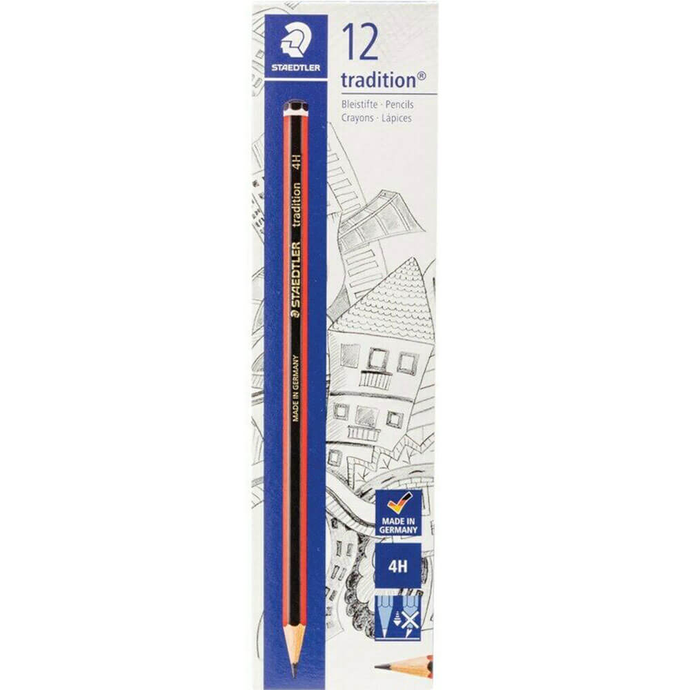 STAEDTLER TRADITION leder blyertspennor (12/ruta)