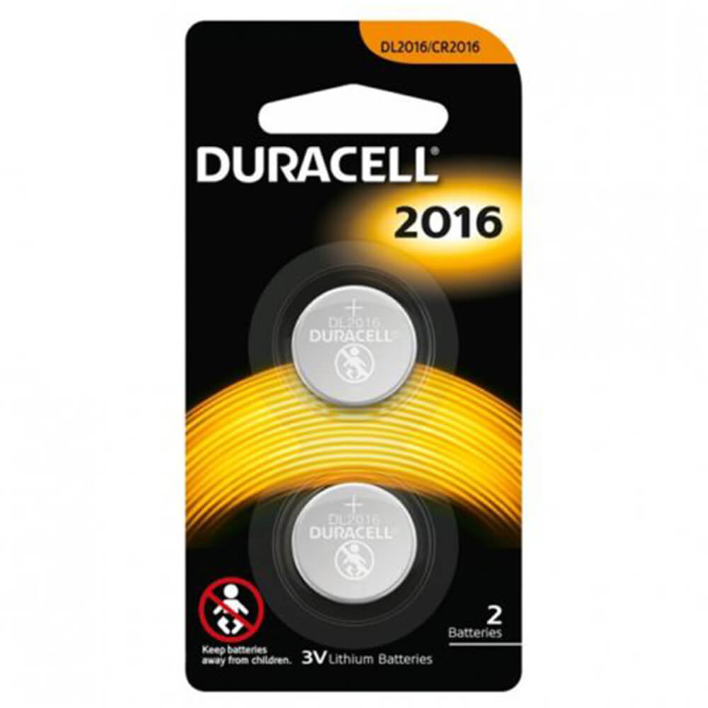 Baterías de botón de litio de Duracell (2pk)