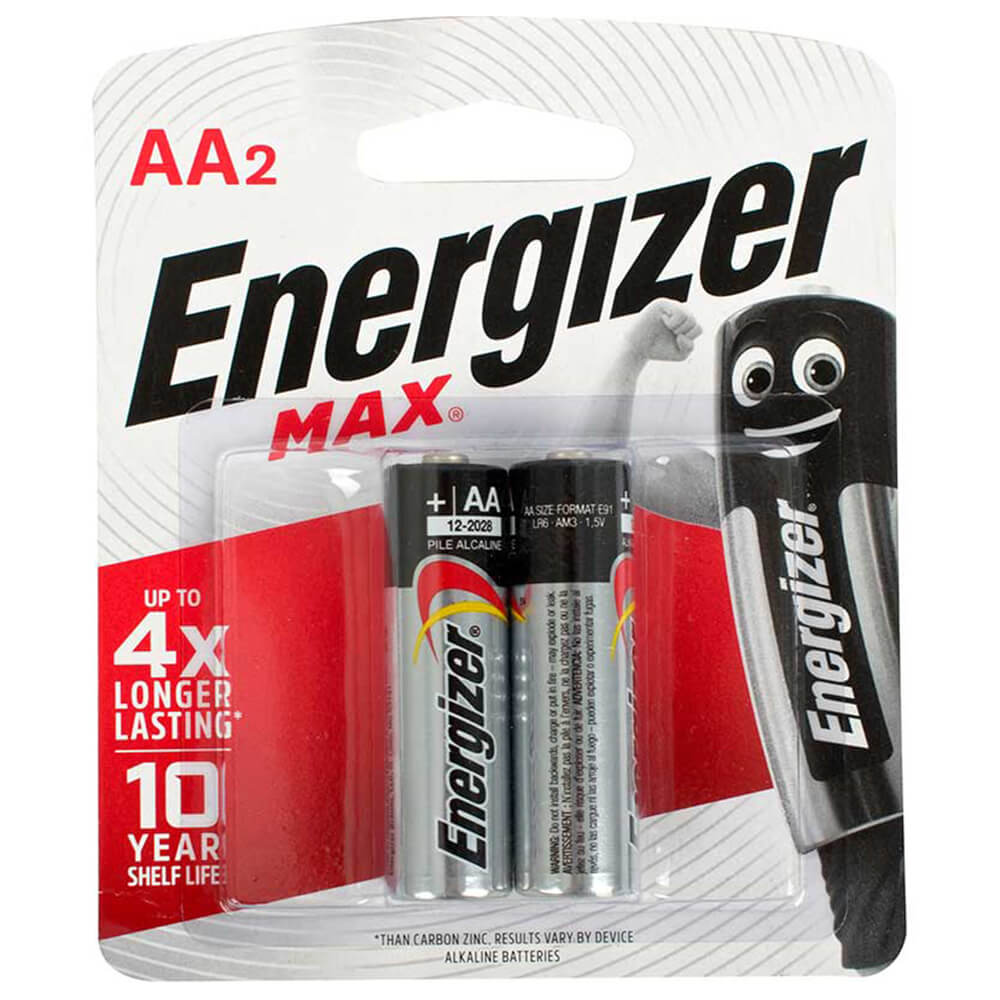 Baterias Alcalinas Energizer (2pk)