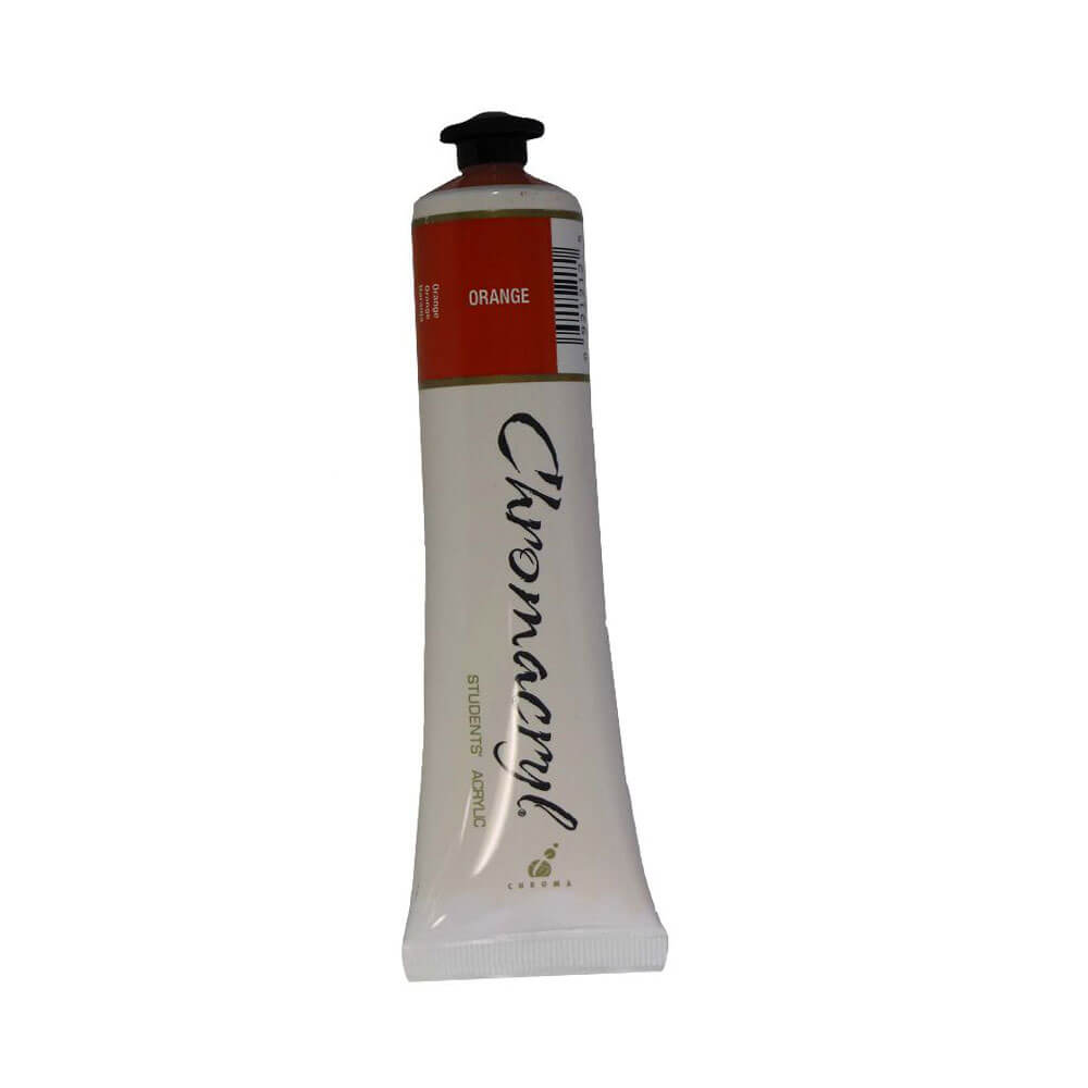 Pintura acrílica dos alunos de cromacryl 75ml