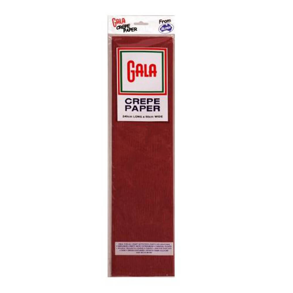 Gala Crepe Paper 12-pack (240x50cm)