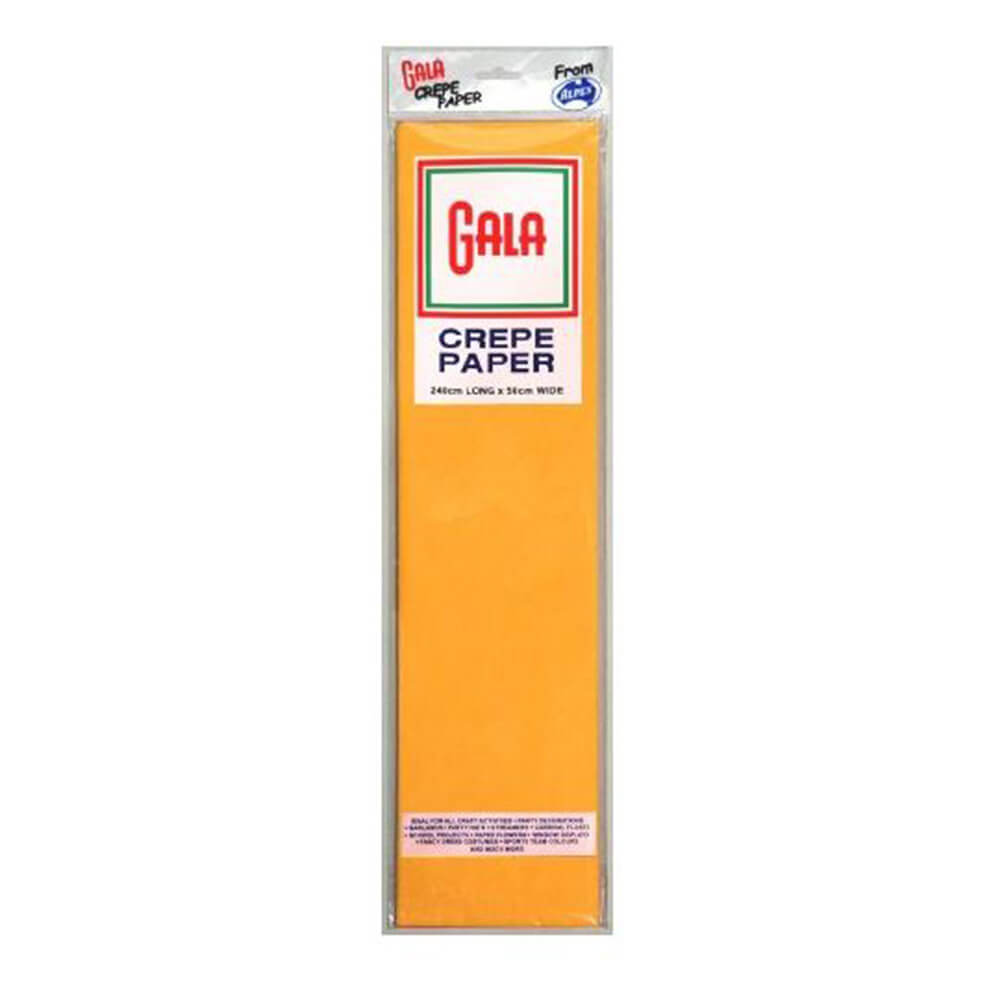 Gala Crepe Paper 12-Pack (240x50cm)