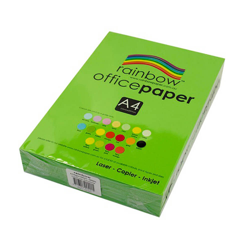 Rainbow A4 Office Cópia Papel (80gsm)