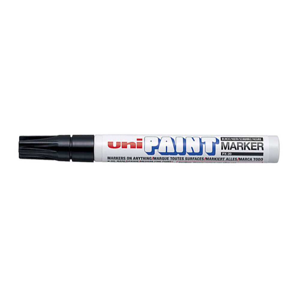 Uni px20 marcador de tinta de ponta média 12pcs