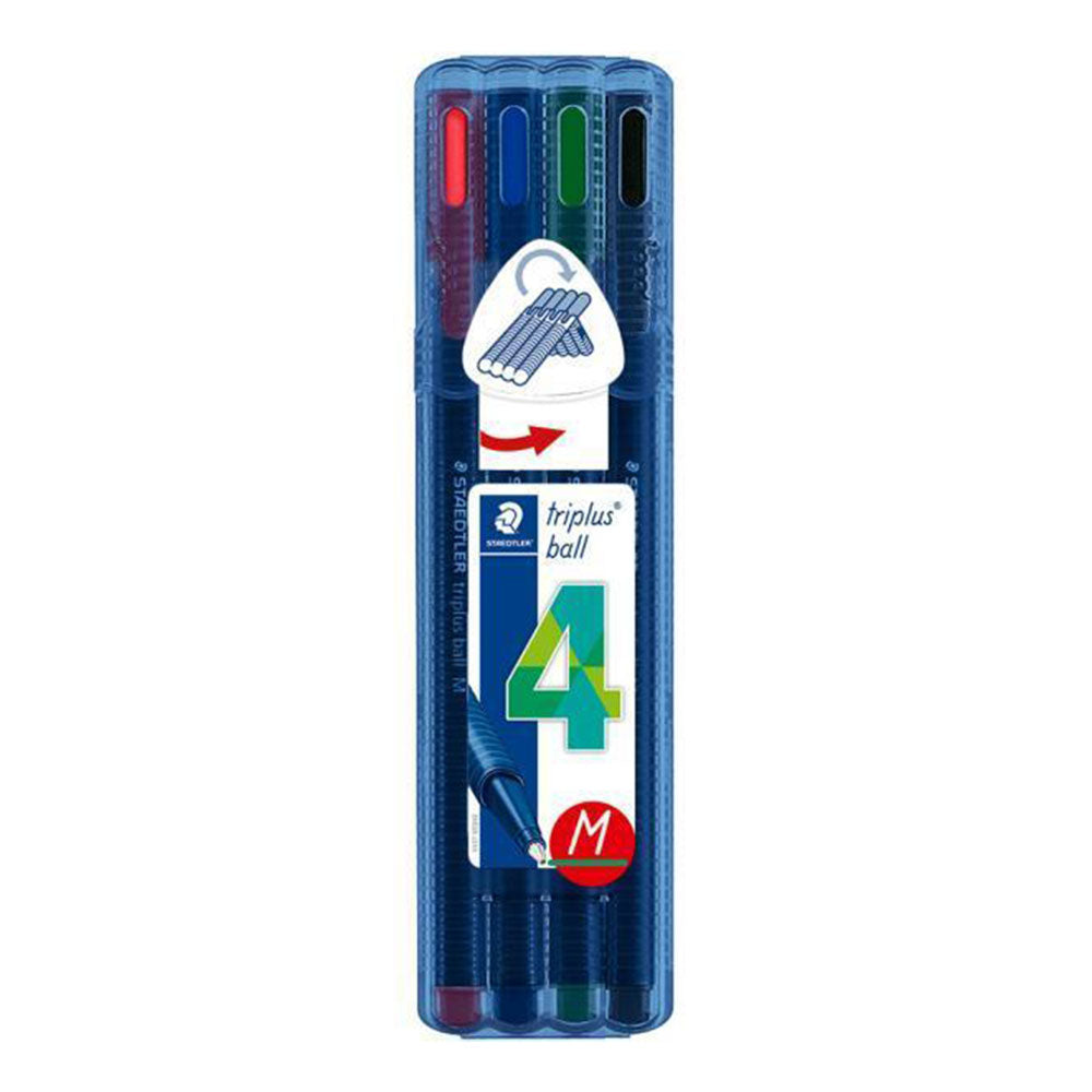 Staedtler Triplus Ballpoint (pack van 4)