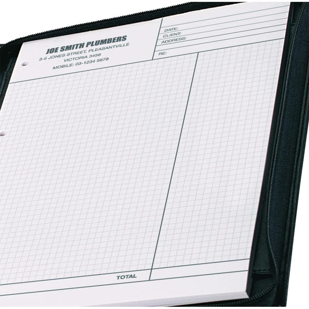 Debden A4 Sitater NCR Notepad DayPlanner Refill 2PCS