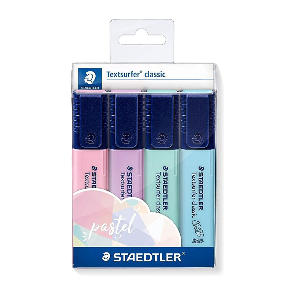 Staedtler TextSurferクラシックハイライター4PCS