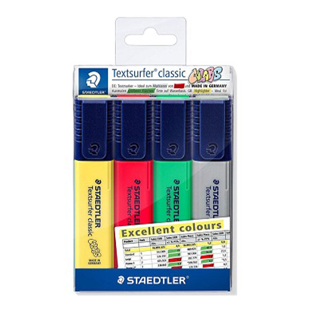 Staedtler textsurfer clásico marcadores 4pcs