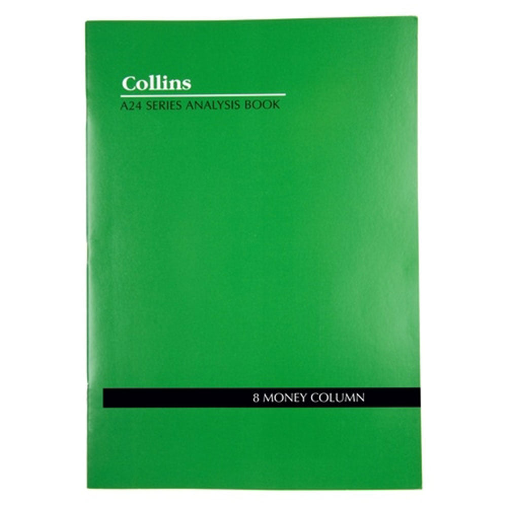 Livro de análise de coluna de dinheiro Collins A24