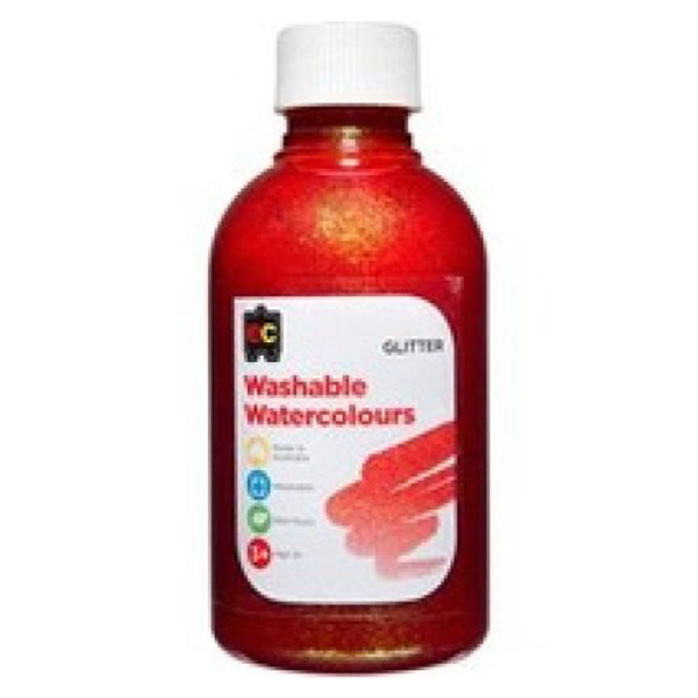 Vernice ad acquerello glitter lavabile EC 250 ml