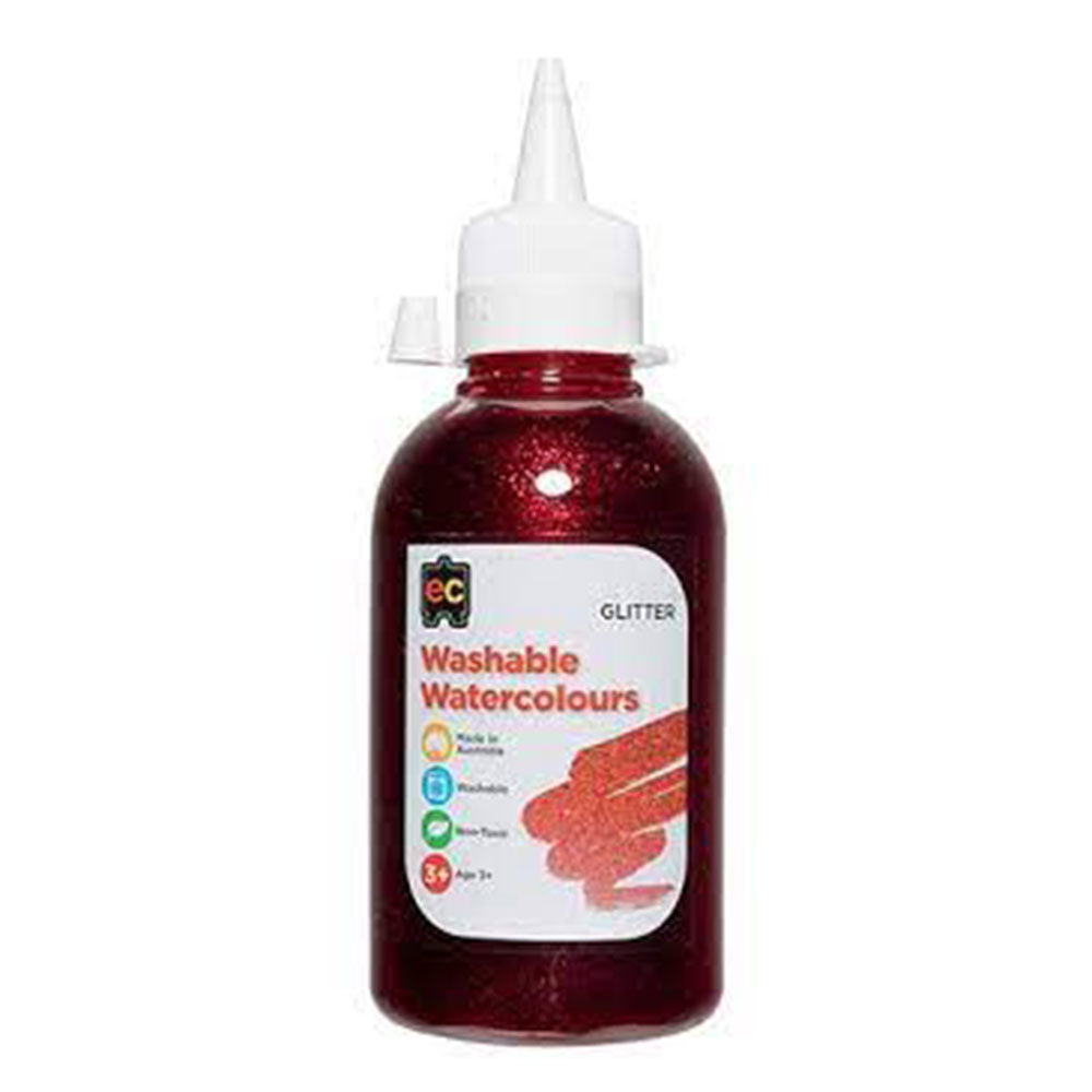 EC waschbare Glitzer-Aquarellfarbe, 250 ml