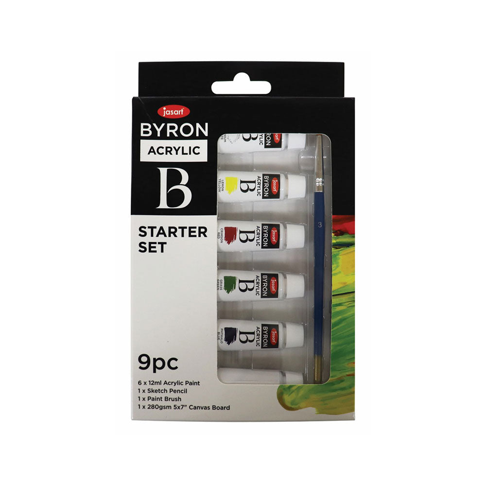 Jasart Byron Paint Starter Set (pacote de 9)