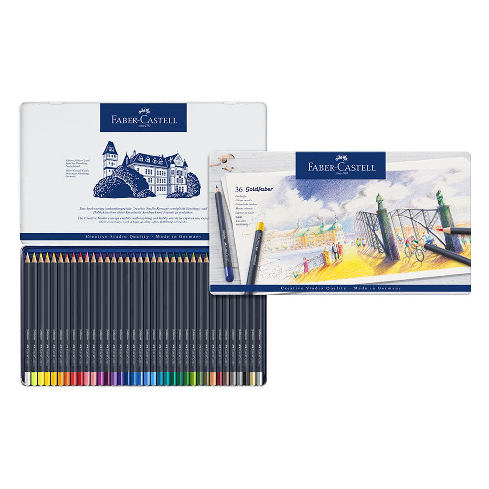 Faber-castell Goldfaber color Pencil in tin