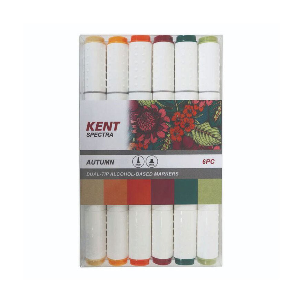 Kent Spectra Graphic Design Marker Set 6PCS