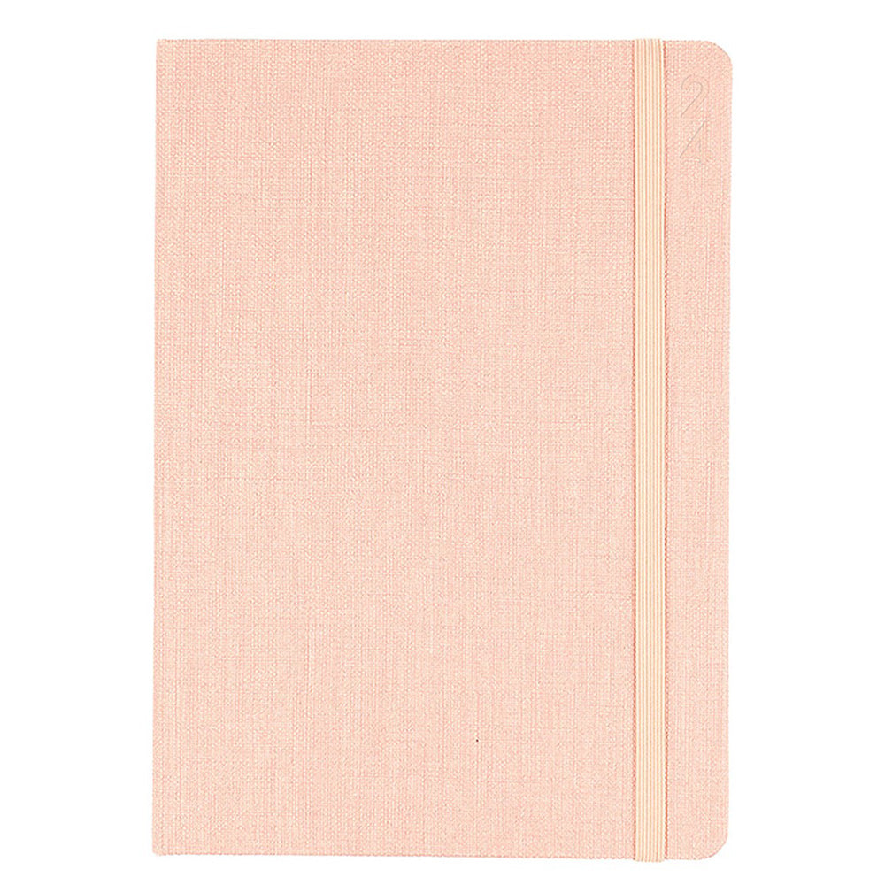 Debden Designer Textured Fabric A5 WTV 2024 Diary