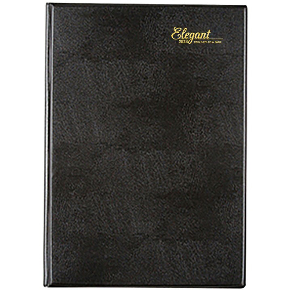 Cumberland Elegant A4 2024 Diary (zwart)