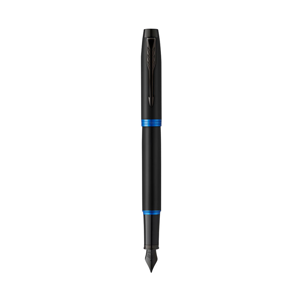 Parker Im Vibrant Rings Fountain Pen (svart)