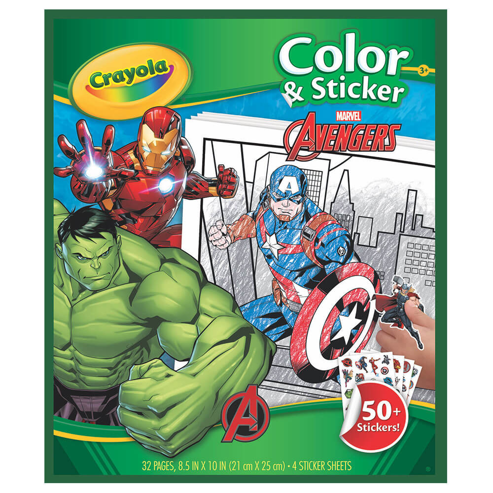 Crayola Color & Sticker Book