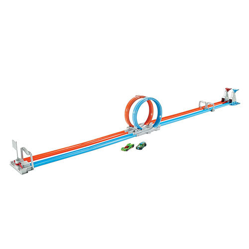 Hot Wheels Double Loop Dash Track Playset