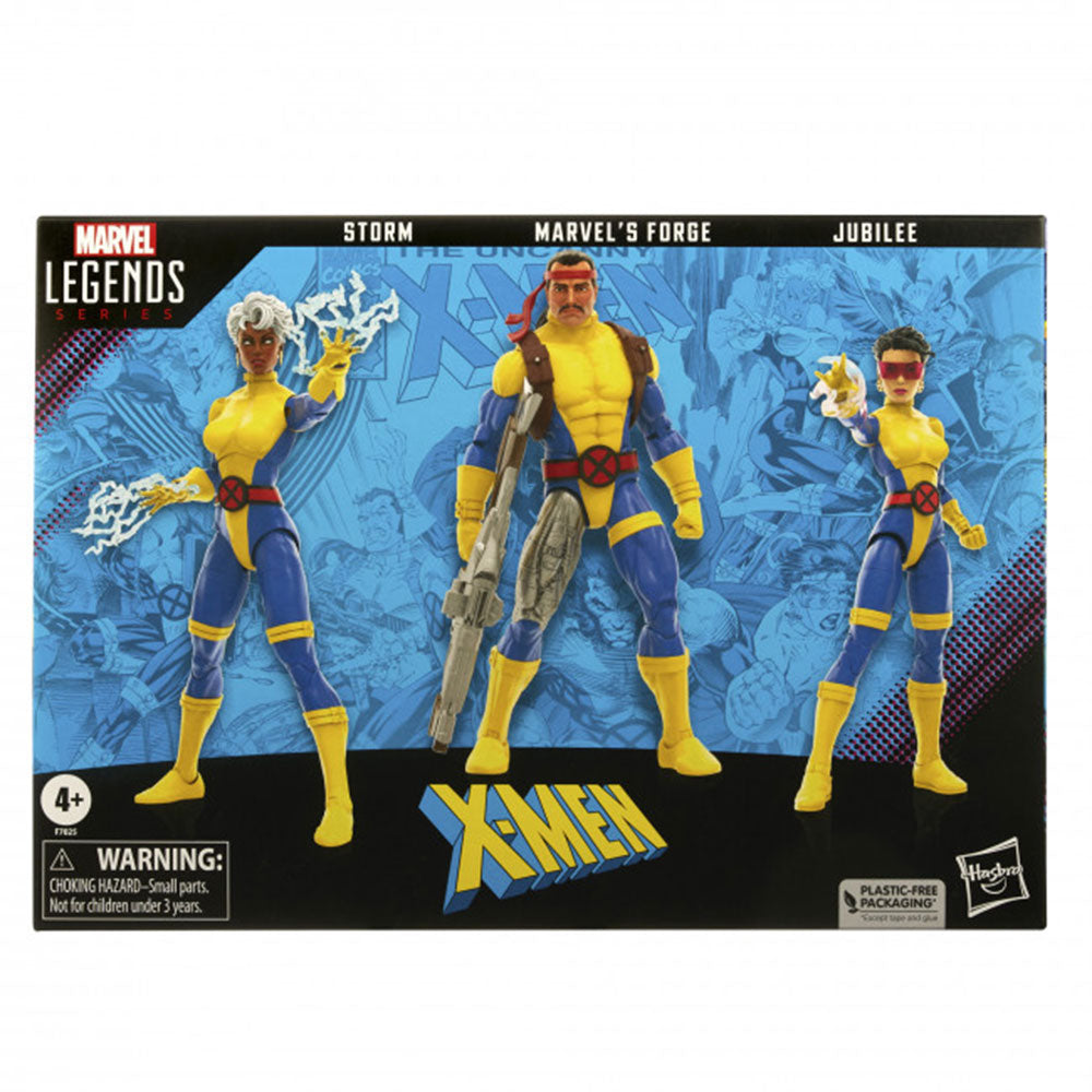 Figuras de ação X-Men da Marvel Conjunto 3pcs