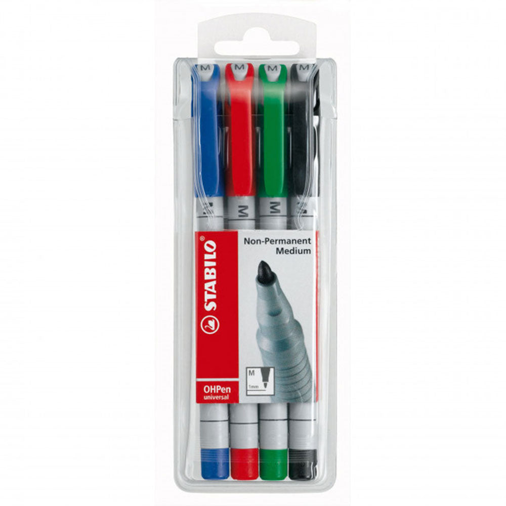 Stabilo Ohpen Universal Pen Markery 4pk