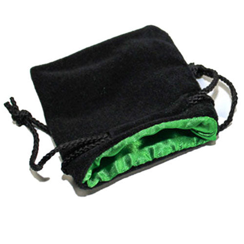 Koplow Small Velvet Dice Bag (Black)