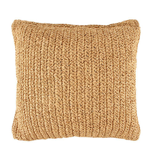 Abbey Straw-Blend Cushion 48cm