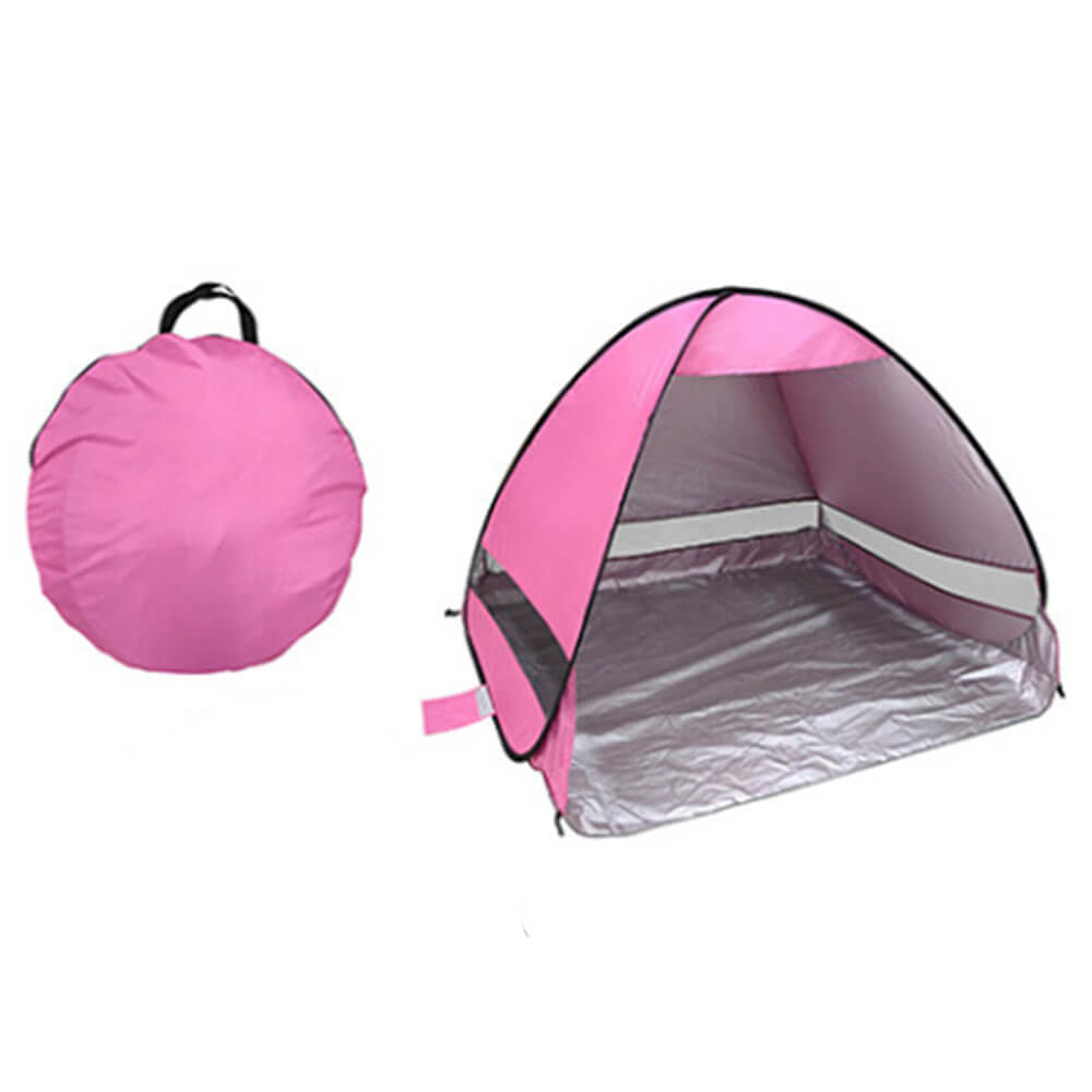 Tenda da spiaggia con tappetino (165x150x110cm) alto