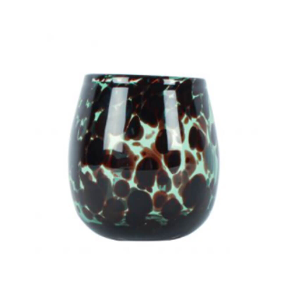 Vaso di stampa leopardo Emerald Arlo