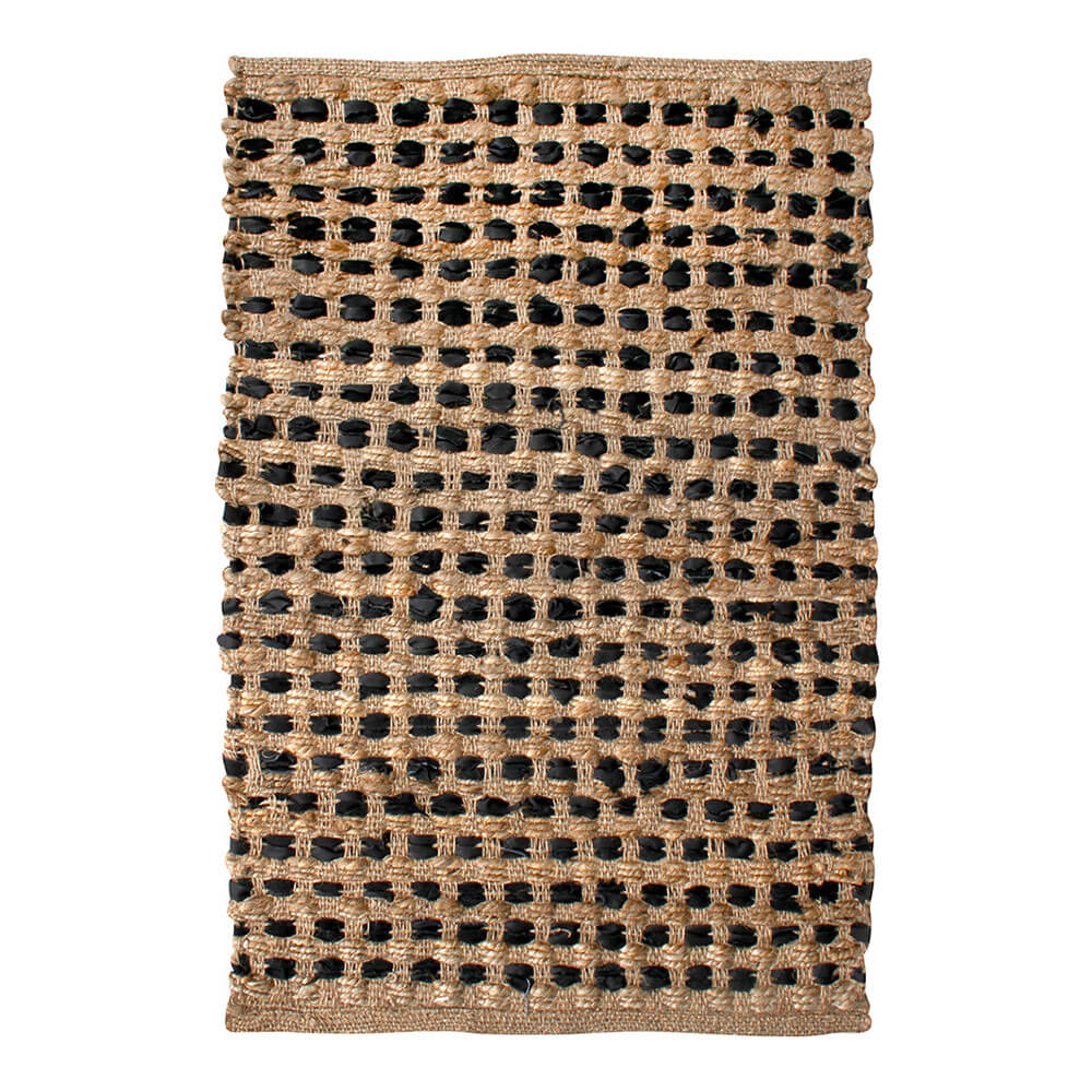 Himalayan Jute Suede Floor Rug (90x60cm)