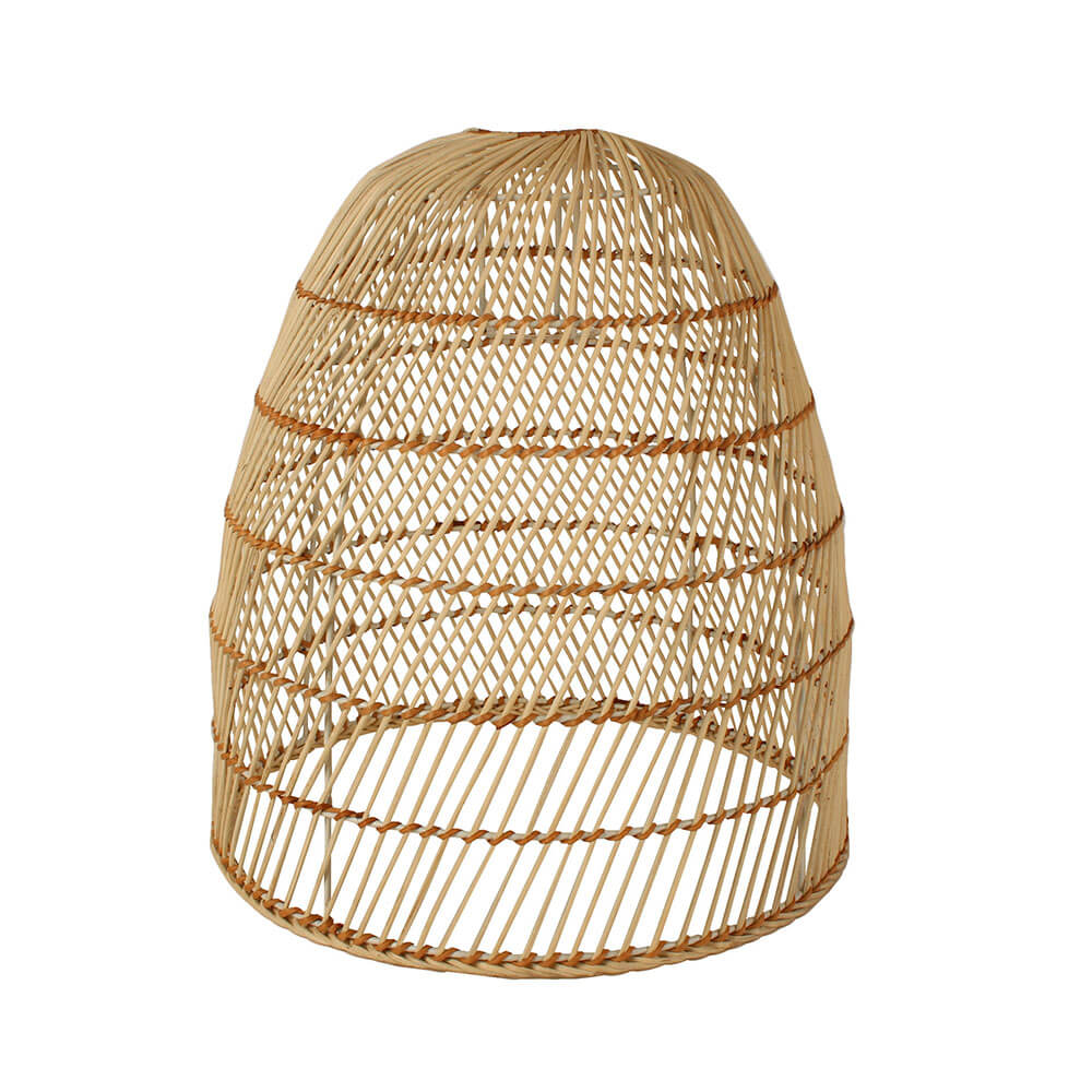 Elisa rattan lamp schaduw metalen frame