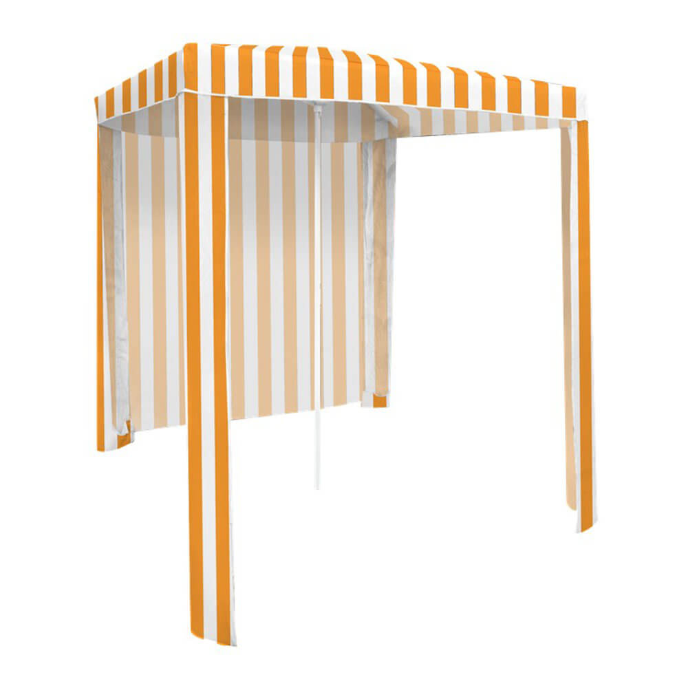 Hamptons Beach Cabana avec mur arrière (180x180 cm)