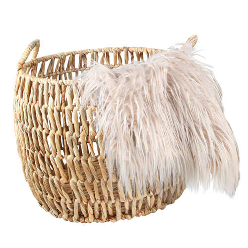 Tulum Rattan Insulated Picnic Basket (39x37cm)